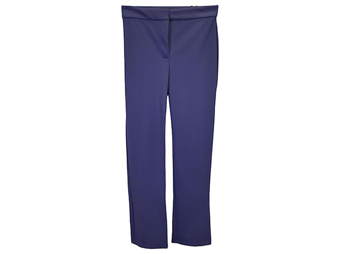 Pantalon Theory Slim Kick en Polyamide Bleu Marine Nylon  ref.1292030