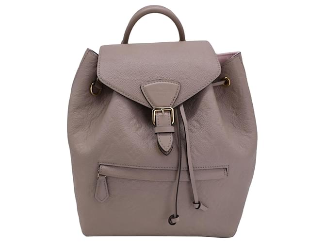 Louis Vuitton Montsouris Backpack in 'Turtle Dove' Beige Monogram Empreinte Leather  ref.1292148