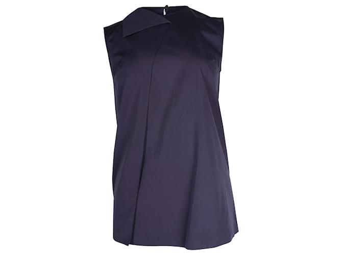 Hermès Hermes Sleeveless Top in Purple Cotton  ref.1292187