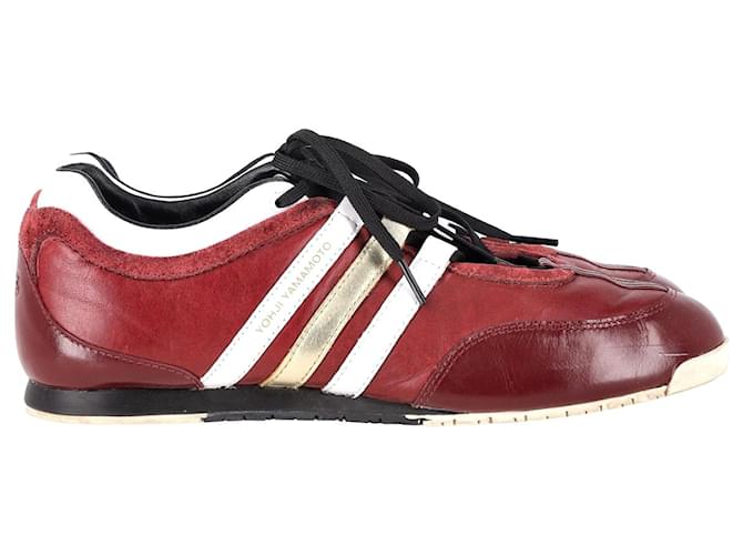 Autre Marque Adidas Y-3 Boxing Trainers in Red Leather  ref.1292257