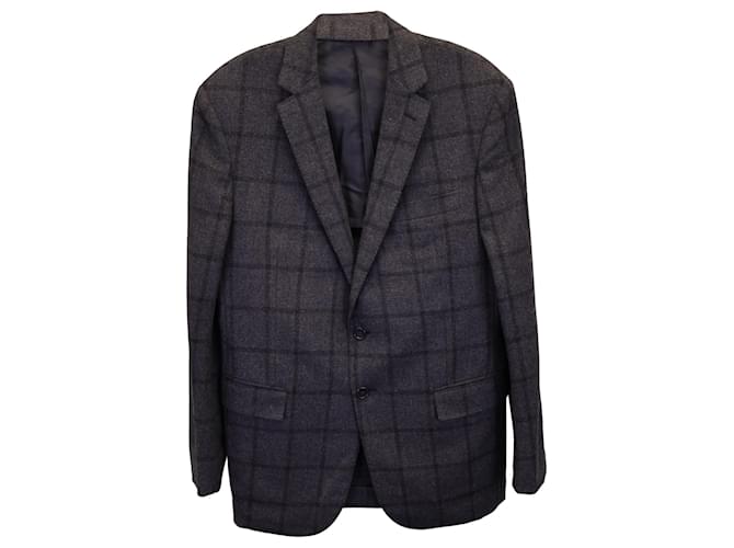 Brunello Cucinelli Ralph Lauren Purple Label Sport Coat in Gray Cashmere Grey Wool  ref.1292287