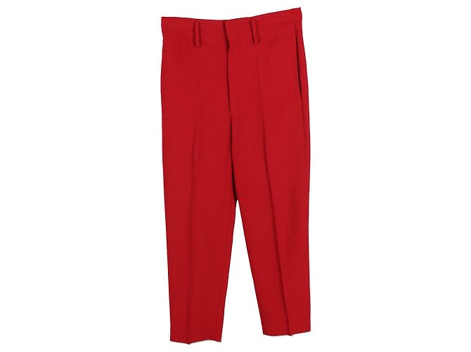 Calças Isabel Marant Étoile em Algodão Vermelho