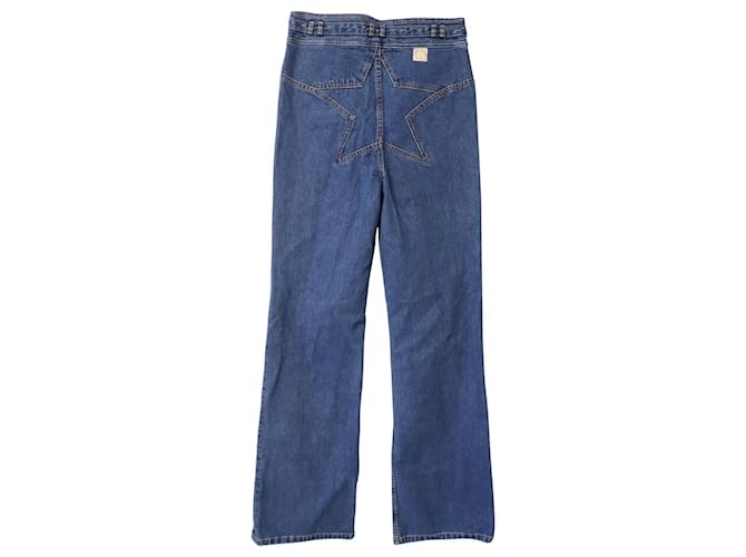Marc Jacobs Boyfriend Jeans in Blue Cotton Denim  ref.1292326
