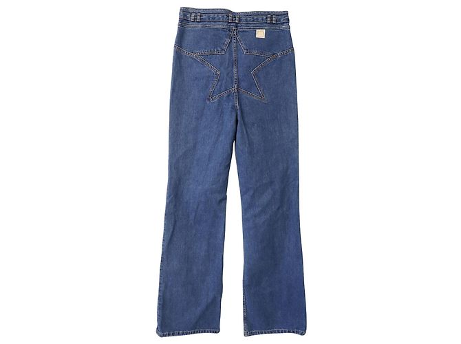 Vaqueros Boyfriend Marc Jacobs en denim de algodón azul
