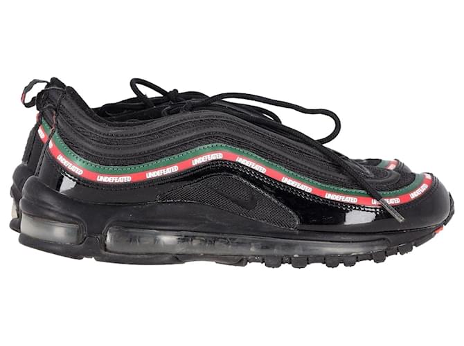 nike air max 97 Undefeated Sneakers in Black Nylon  ref.1292364