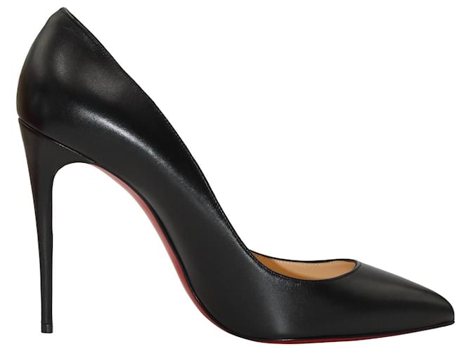 Christian Louboutin Pigalle Follies 100 Pumps in Black Leather  ref.1292393