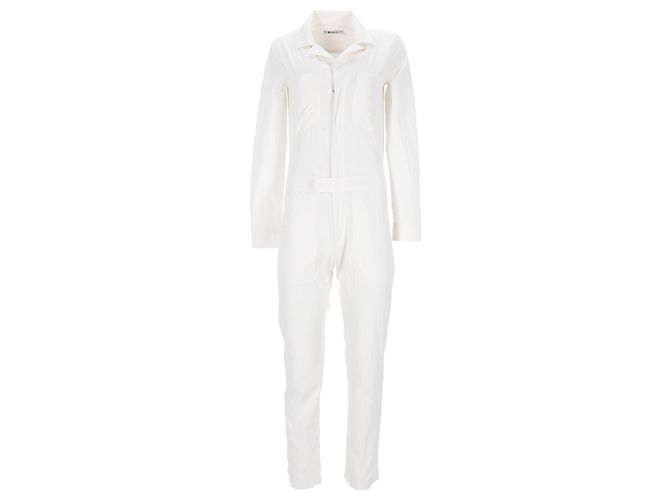 T By Alexander Wang Tuta utility T Alexander Wang in cotone bianco