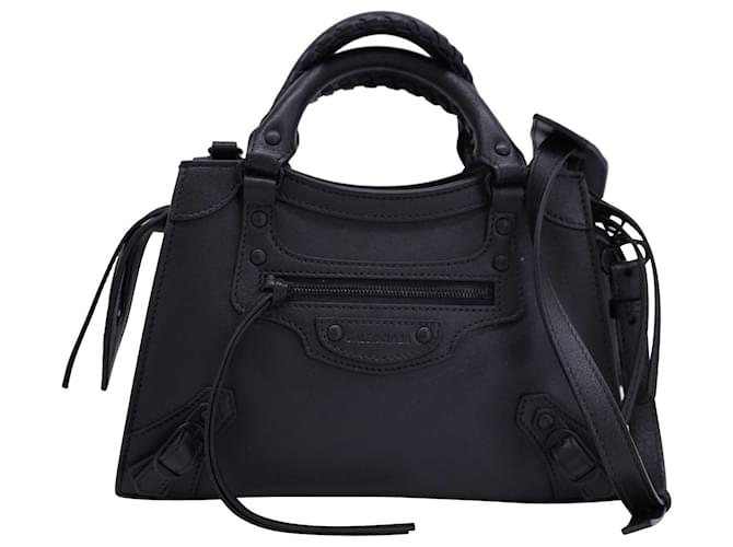 Balenciaga Neo Classic XS Handbag in Black calf leather Leather Pony-style calfskin  ref.1292529