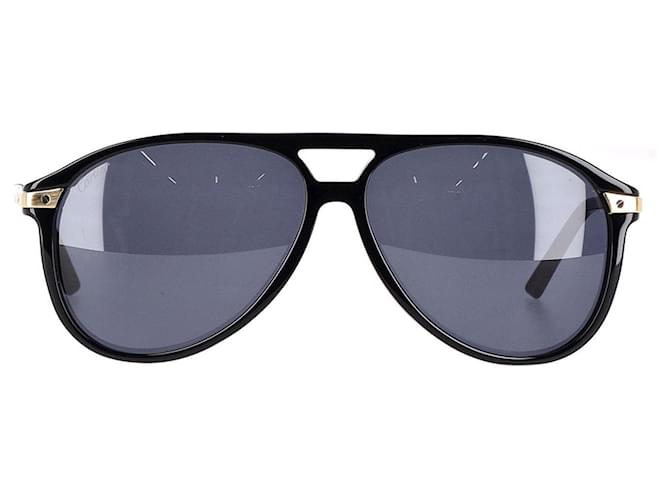 Cartier D64D80b2 Aviator Tinted Sunglasses in Black Acetate Cellulose fibre  ref.1292539