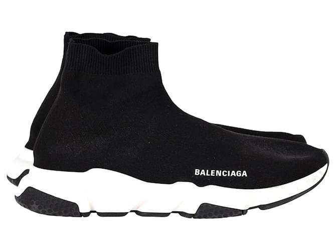 Zapatillas Balenciaga Speed en Poliéster Negro  ref.1292590