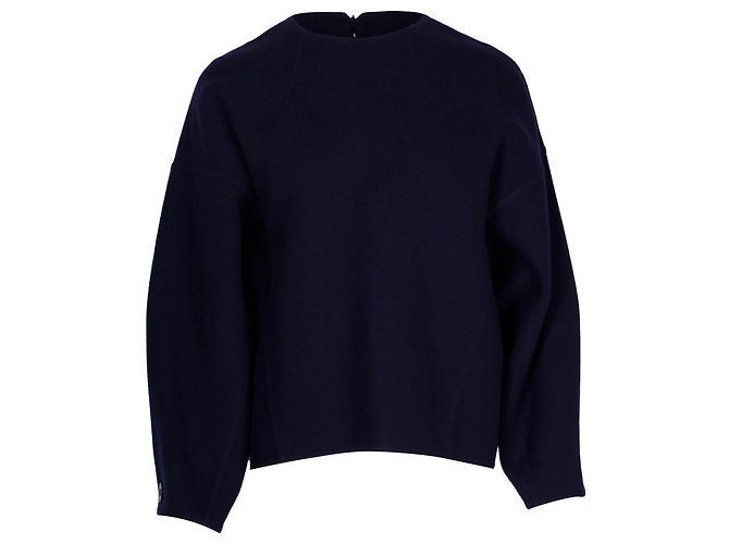 Céline Pull Celine en Cachemire Bleu Marine