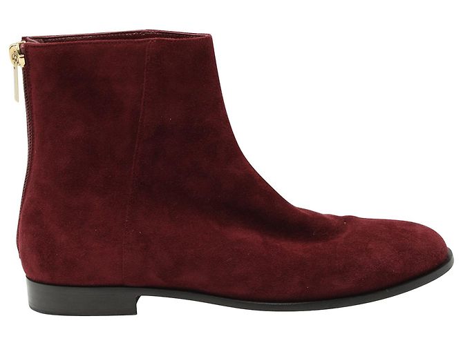 Botins Jimmy Choo em camurça marrom