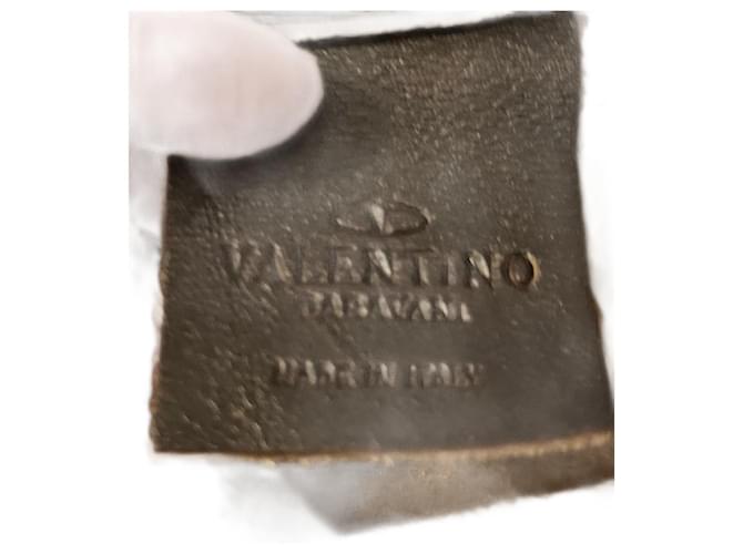 Valentino Garavani Vintage Leaf Bag in Brown Leather  ref.1292835