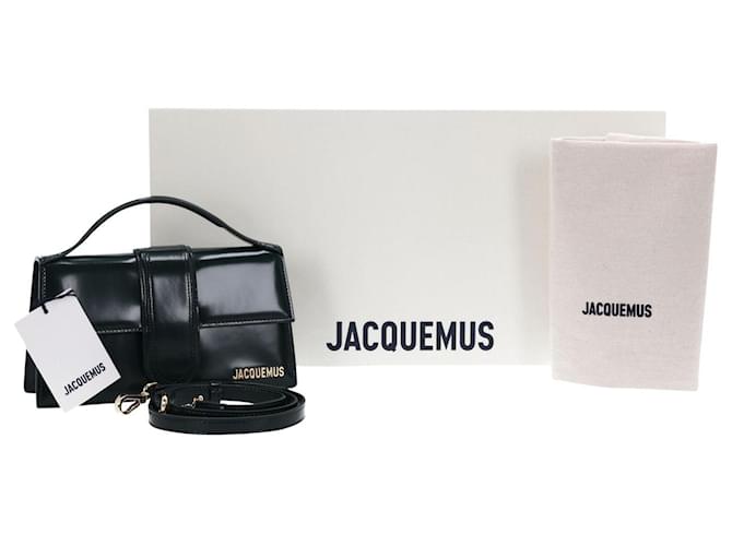 Jacquemus Le Grand Bambino Bag in Dark Green calf leather Leather Pony-style calfskin  ref.1292837