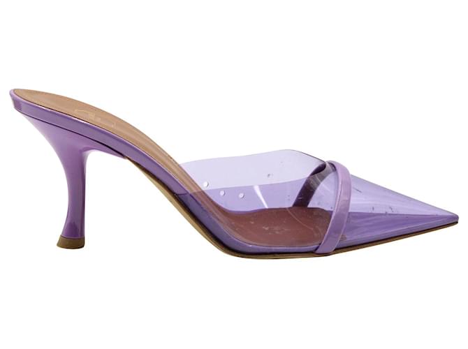 Autre Marque Zapatos de salón Malone Souliers Joella de PVC morado Púrpura Plástico  ref.1292859