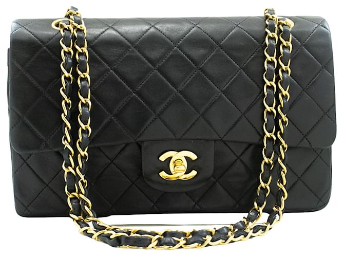 Chanel Timeless Black Leather  ref.1292920