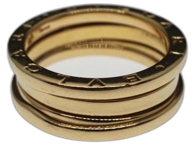 Bague Bulgari B.Zero 1 en or jaune, taille 55 EU Bijouterie dorée