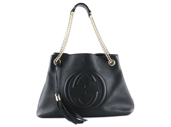 GUCCI Borse T.  Leather Nero Pelle  ref.1293057