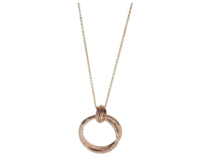TIFFANY & CO. Paloma Picasso Pingente Diamond Melody em 18k Rose Gold 0.40 ctw Metálico Metal Ouro rosa  ref.1293219