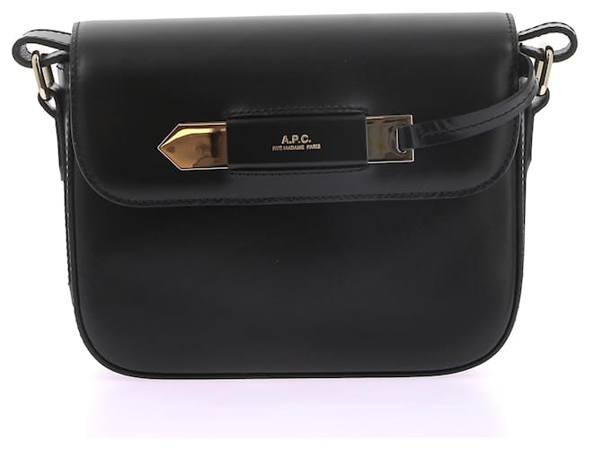 APC  Handbags T.  leather Black  ref.1293464