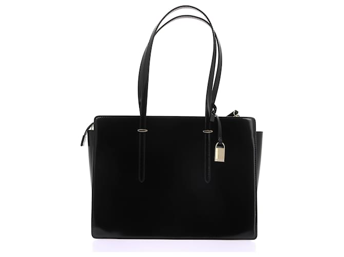 J.CREW  Handbags T.  leather Black  ref.1293467