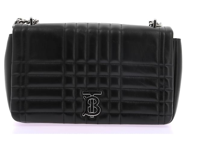 BURBERRY  Handbags T.  leather Black  ref.1293469