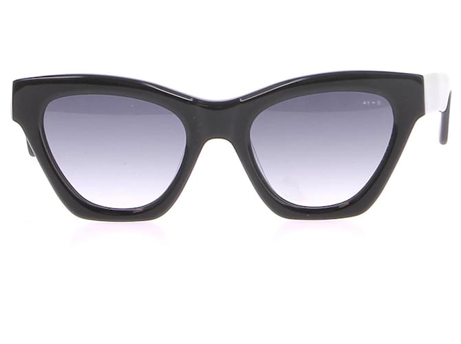 Autre Marque NON SIGNE / UNSIGNED  Sunglasses T.  plastic Black  ref.1293475