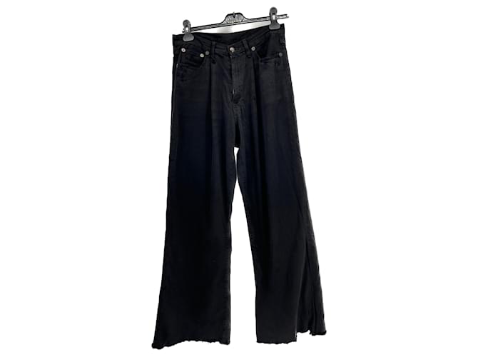 R13  Jeans T.US 26 cotton Black  ref.1293500