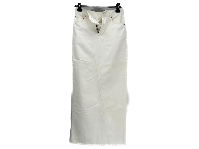 Autre Marque RAEY  Skirts T.US 8 cotton White  ref.1293501