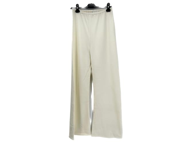 Autre Marque WARDROBE NYC  Trousers T.International S Wool White  ref.1293515