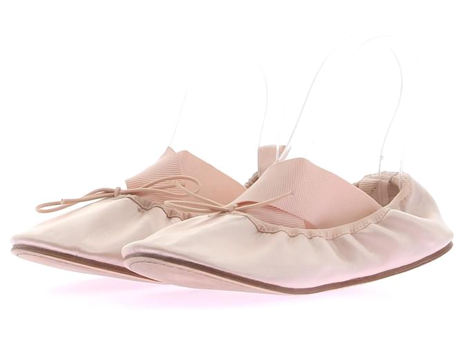 REPETTO Ballerinas T.EU 40 Stoff Pink Leinwand  ref.1293529