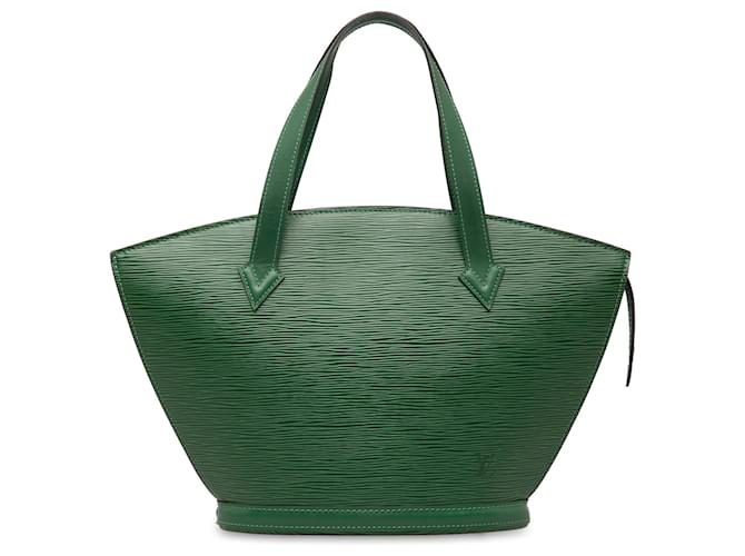 Louis Vuitton Green Epi Saint Jacques PM Short Strap Leather  ref.1293567