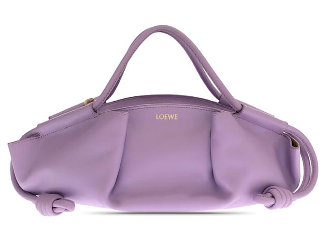 Loewe Purple Small Leather Paseo Pony-style calfskin  ref.1293641
