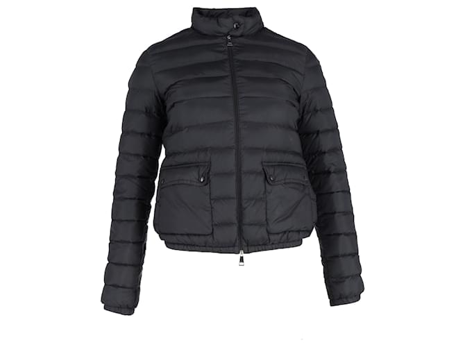 Moncler Quilted Puffer Jacket in Black Polyamide  ref.1293738