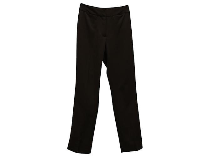 Pantaloni Dolce & Gabbana dal taglio dritto in lana marrone  ref.1293816