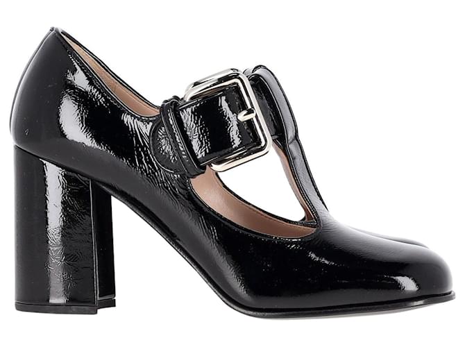 Zapatos de tacón Miu Miu Calzature Donna en cuero negro  ref.1293846