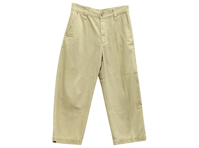 Pantalon à rayures Marc Jacobs en coton beige  ref.1293898