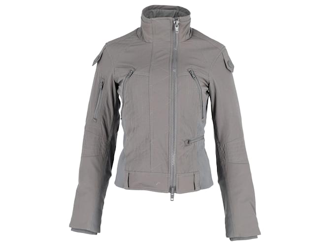Stella Mc Cartney Adidas x Stella McCartney Ski Jacket in Grey Polyamide  ref.1293922