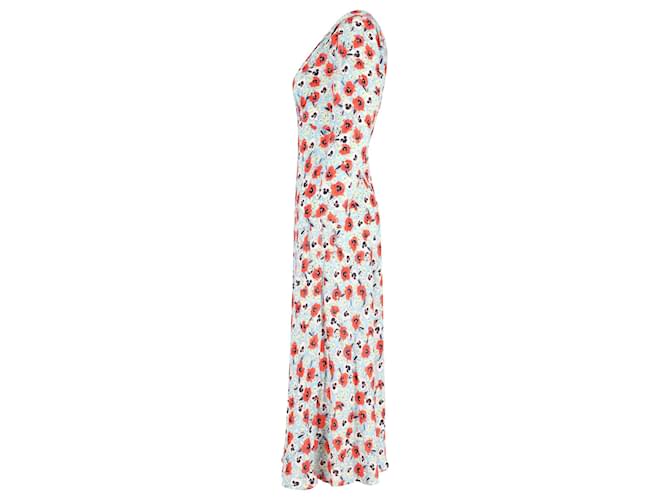Autre Marque Rixo Poppy Maxi Dress in Floral Print Viscose Cellulose fibre  ref.1293953