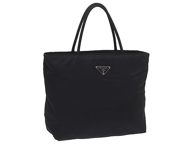 PRADA Hand Bag Nylon Black Auth bs12392  ref.1294088