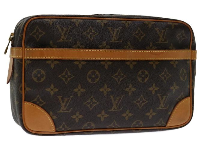 Louis Vuitton Monogram Compiegne 28 Bolso de mano M51845 LV Auth yk10835 Monograma