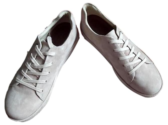 Sneakers Loro Piana Nuages Toile Gris  ref.1294138