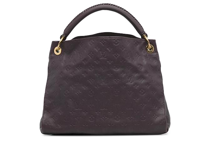 Purple Louis Vuitton Monogram Empreinte Artsy MM Hobo Bag Leather  ref.1294162