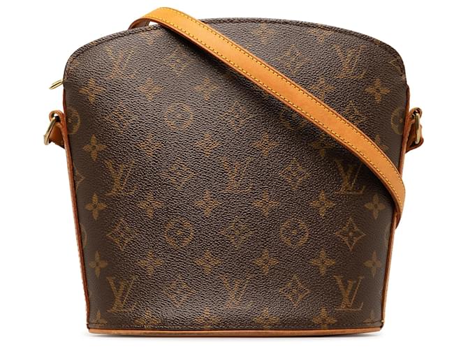 Louis Vuitton Brown Monogram Drouot Cloth  ref.1294250