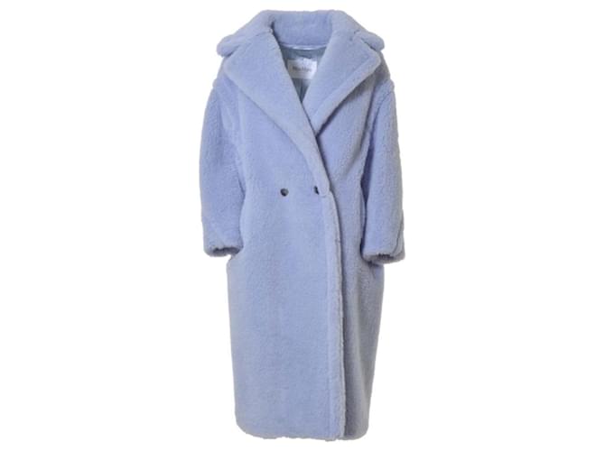 Max Mara Coats, Outerwear Blue Wool  ref.1294313