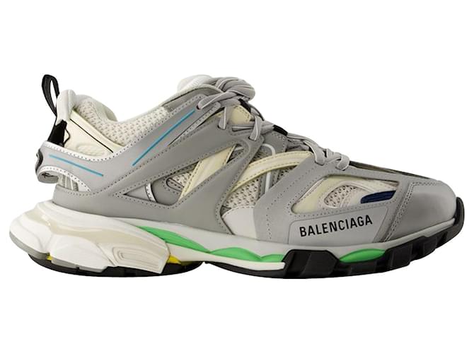 Track Sneaker - Balenciaga - Mesh - Grey  ref.1294523
