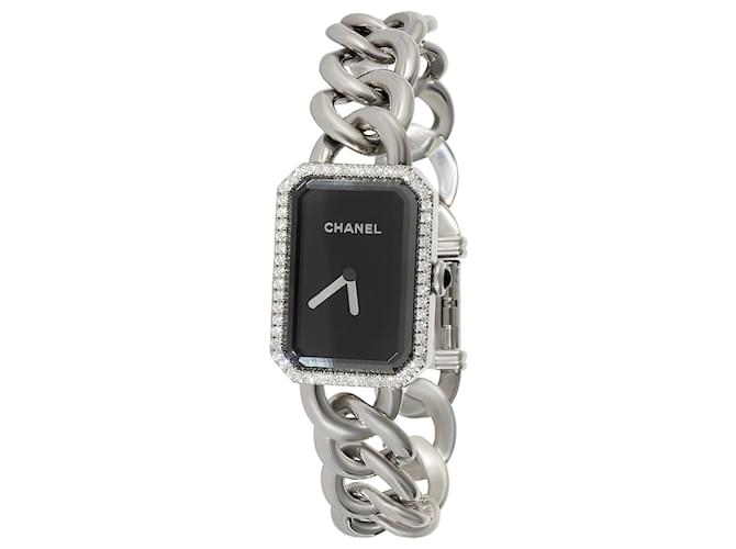 Chanel Estreia H3254 Relógio feminino em aço inoxidável Prata Metálico Metal  ref.1294629