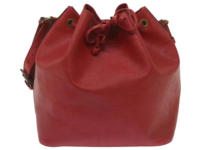 Noe Louis Vuitton Petit Noé Red Leather  ref.1294829