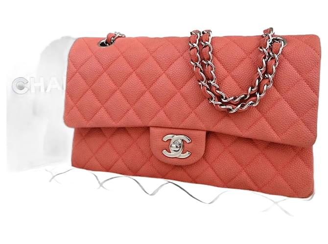 Chanel Timeless Red Leather  ref.1294835