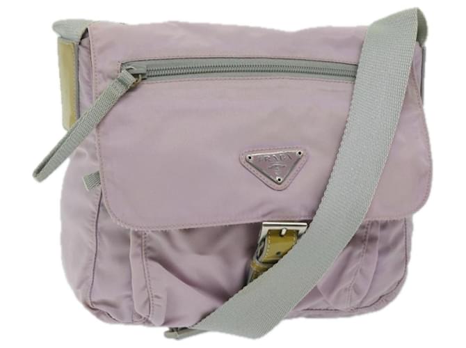 PRADA Shoulder Bag Nylon Pink Auth yk10971  ref.1294968